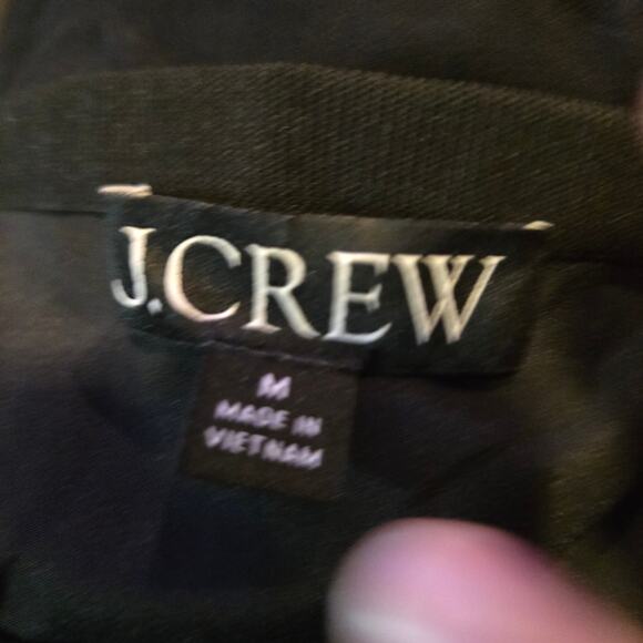 J.Crew Black Chiffon Midi Skirt CF709 Women’s Medium - Picture 3 of 10